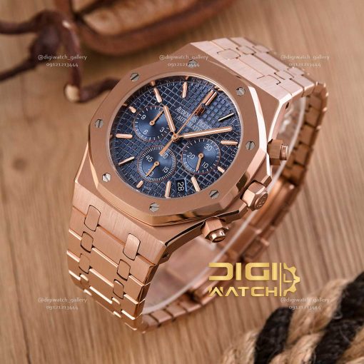 ساعت مردانه ای پی رزگلد Audemars Piguet Royal Oak