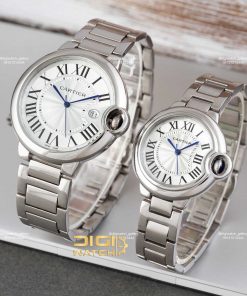 ساعت کارتیه بالن‌بلو ست سیلور Cartier Ballon Bleu