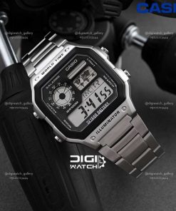 ساعت اورجینال مردانه کاسیو مدل CASIO-AE-1200WHD-1A