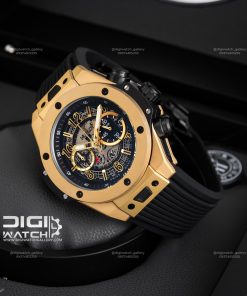 hublot unico gold men