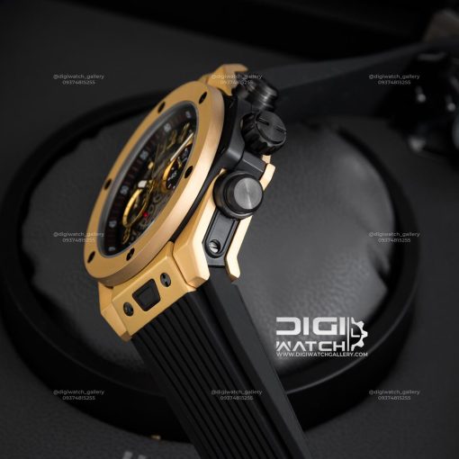 hublot unico gold men side