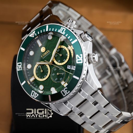 Cobel CB6267G green ساعت کوبل
