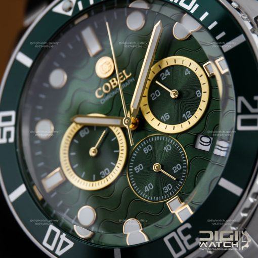 Cobel CB6267G green ساعت کوبل اورجینال