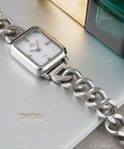ساعت داتیس زنانه بند کارتیه سیلور D8799L