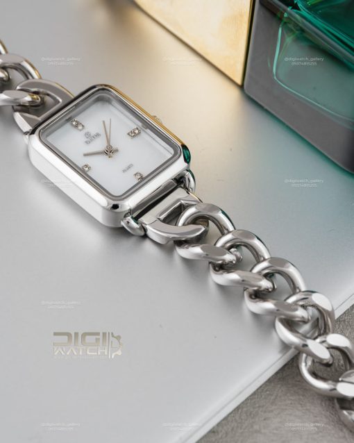 ساعت داتیس زنانه بند کارتیه سیلور D8799L