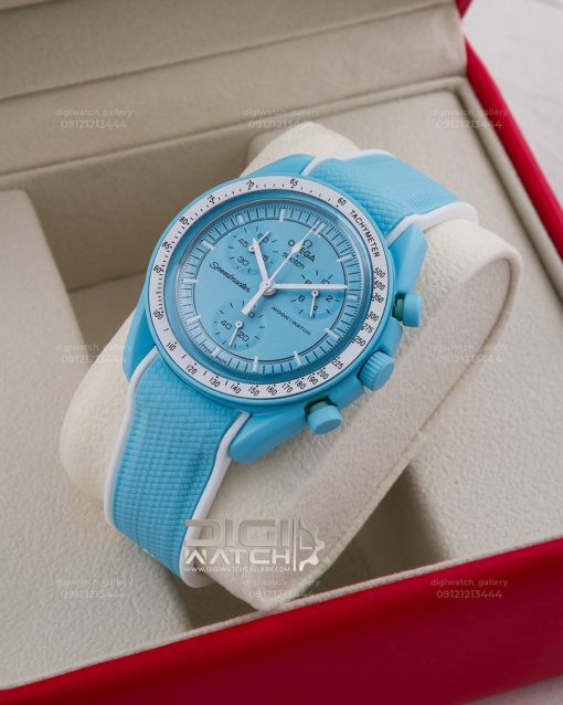Omega Swatch Mission to Uranus فلزی