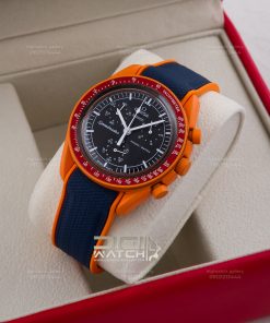 ساعت امگا سواچ فلزی مدل لاوا Omega Swatch Mission to Earth-Lava