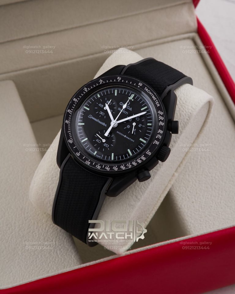 ساعت امگا سواچ فلزی مدل مون فاز Omega Swatch Mission the Moonphase