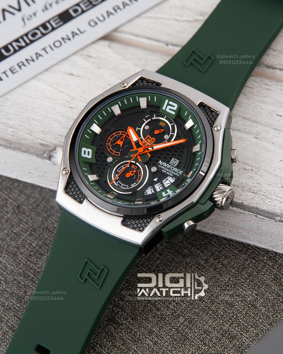 Naviforce NF8051T S/GN/GN خرید ساعت سبز