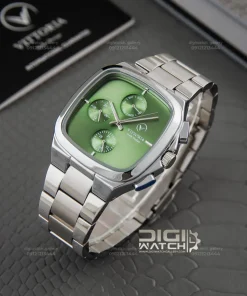 ساعت اورجینال مردانه ویتوریا مدل Vittoria VT3185 نقره ای سبز
