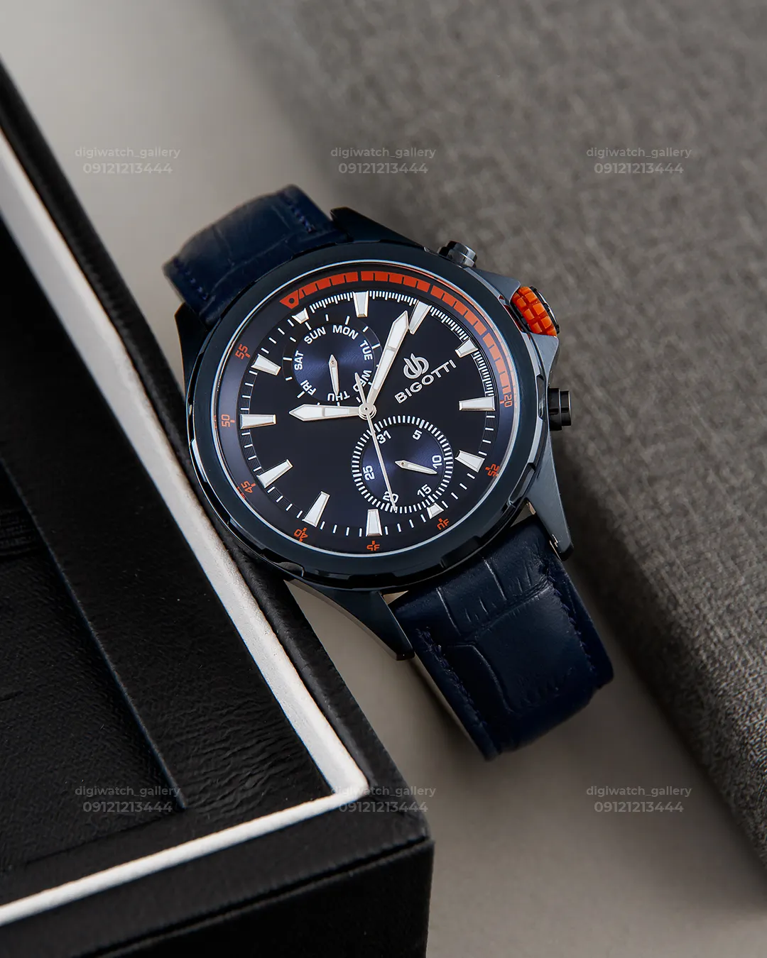 بیگوتی ۲ بند چرم و رابر BG.1.10610-3