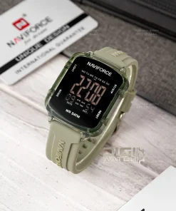 ساعت اورجینال زنانه نیوی فورس Naviforce NF7120 GNGN