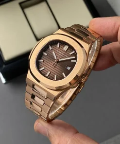 ساعت پتک فیلیپ ناتلیوس مردانه Patek Philippe طلایی