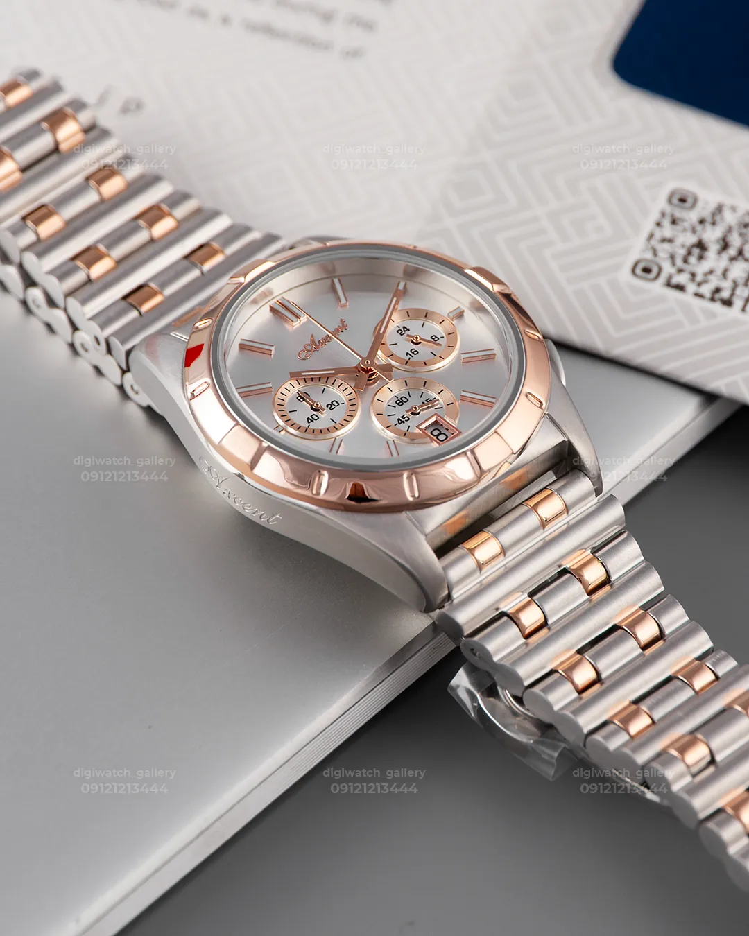 Axent AX180031L-9 ساعت ژاپنی اکسنت اصل