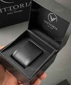 جعبه ساعت ویتوریا اصل مشکی