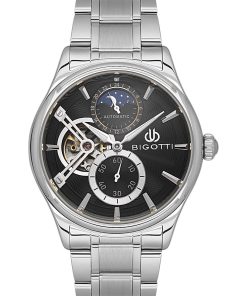 ساعت اورجینال مردانه بیگوتی اتوماتیک مدل Bigotti BG.1.10683-2