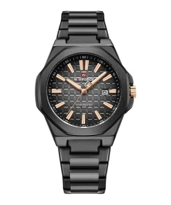 ساعت اورجینال مردانه نیوی فورس مدل NAVIFORCE NF9258 B/RG/B