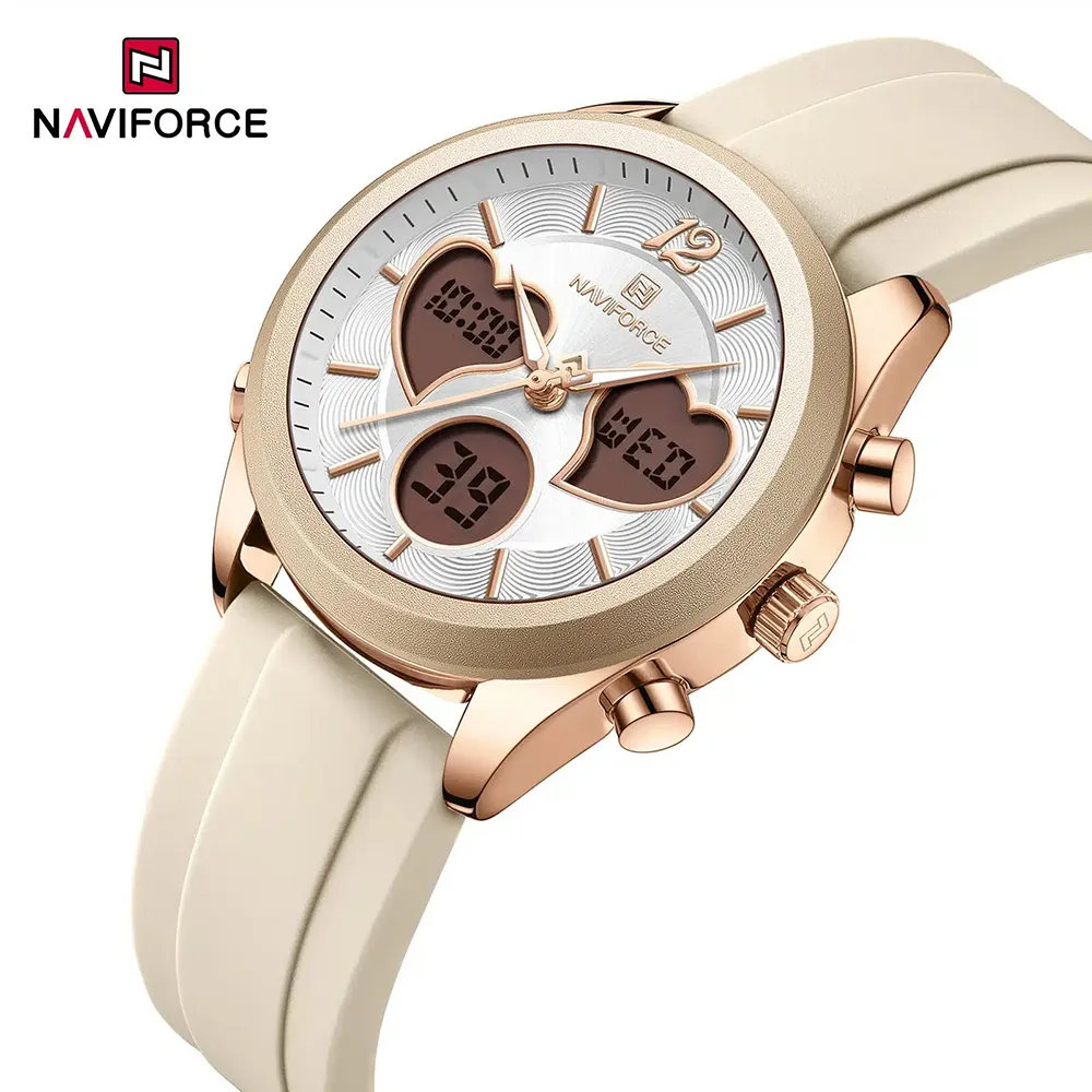 ساعت اورجینال زنانه نیوی فورس Naviforce NF5045 RG/W/BG - Image 2