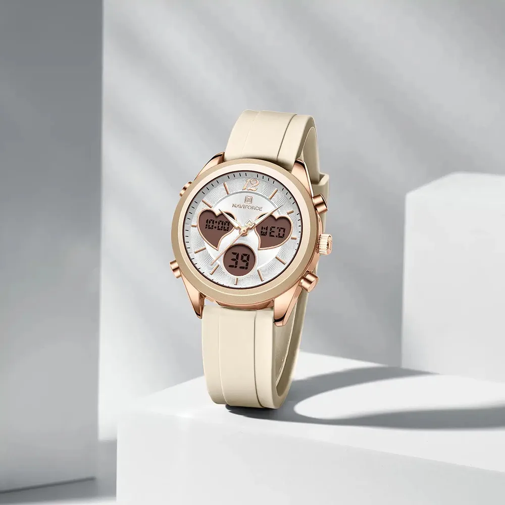 ساعت اورجینال زنانه نیوی فورس Naviforce NF5045 RG/W/BG - Image 4