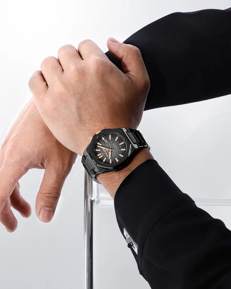 ساعت اورجینال مردانه نیوی فورس مدل NAVIFORCE NF9258 B/RG/B - Image 3