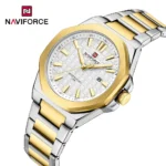 ساعت اورجینال مردانه نیوی فورس مدل NAVIFORCE NF9258 G/W/G - Image 2