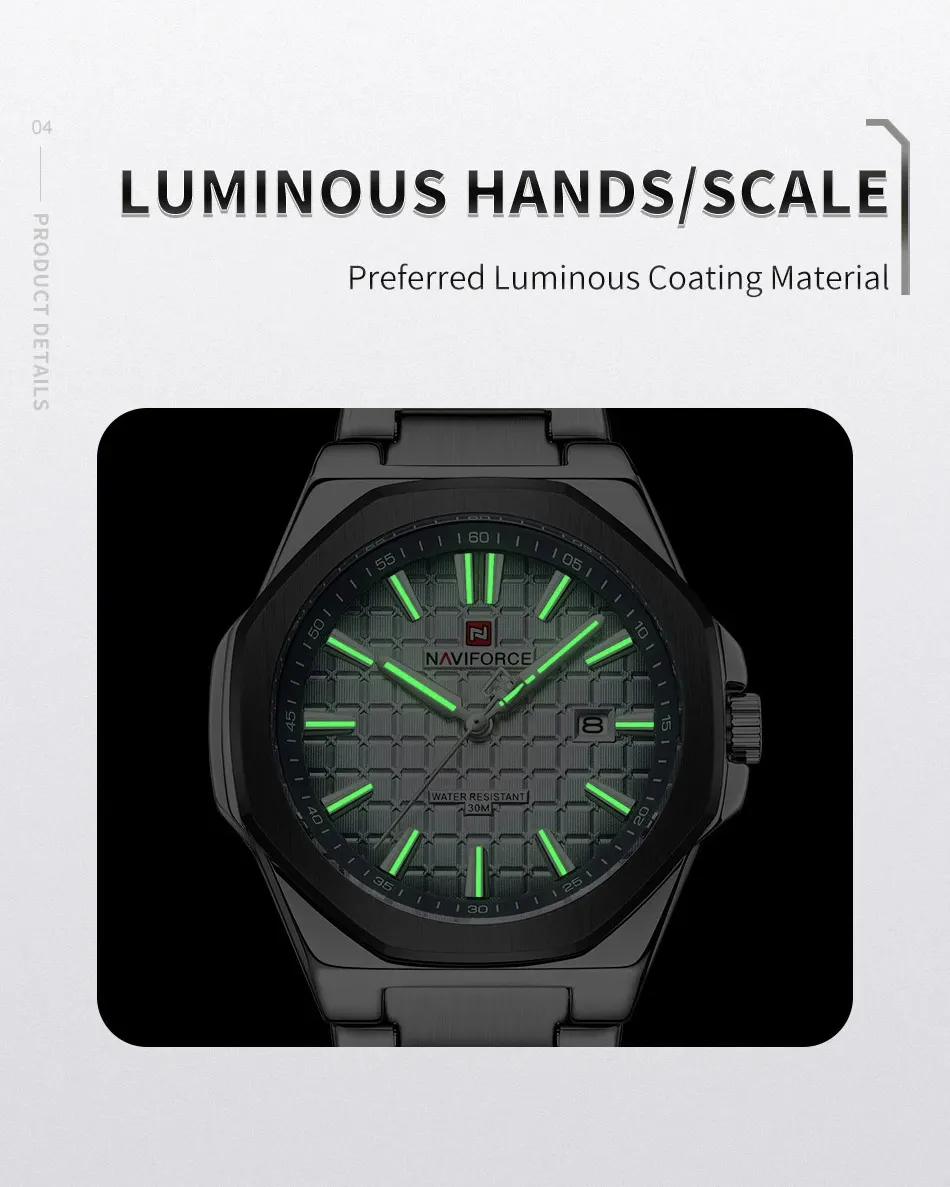 ساعت اورجینال مردانه نیوی فورس مدل NAVIFORCE NF9258 S/BE/S - Image 5
