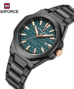 Alternative view of ساعت اورجینال مردانه نیوی فورس مدل NAVIFORCE NF9258 B/GN/B