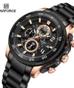 Alternative view of ساعت اورجینال مردانه نیوی فورس مدل Naviforce NF8047 RG/B/B