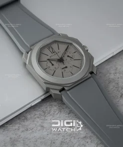 Bvlgari OCTO gray ساعت طوسی
