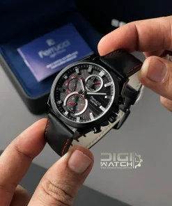 ساعت چرمی اورجینال مردانه فروچی مدل Ferrucci FCF03511K.02