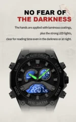 ساعت اورجینال مردانه نیوی فورس مدل Naviforce NF9220 ‌B/GY/GY - Image 8