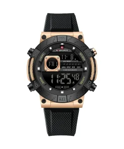 ساعت نیوی فورس اورجینال مردانه مدل Naviforce NF-9241T RG/B/B