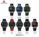 ساعت نیوی فورس اورجینال مردانه مدل Naviforce NF-9241T B/GN/GN - Image 7