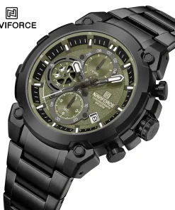 Alternative view of ساعت اورجینال مردانه نیوی فورس مدل NAVIFORCE NF8071 B/GN/B