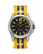 ساعت اورجینال بند برزنتی برند کترپیلار مدل CAT YW.141.67.137
