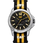 ساعت اورجینال بند برزنتی برند کترپیلار مدل CAT YW.161.64.137