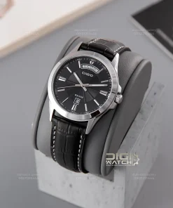 ساعت چرمی کاسیو اورجینال مدل Casio MTP-1381L-1A