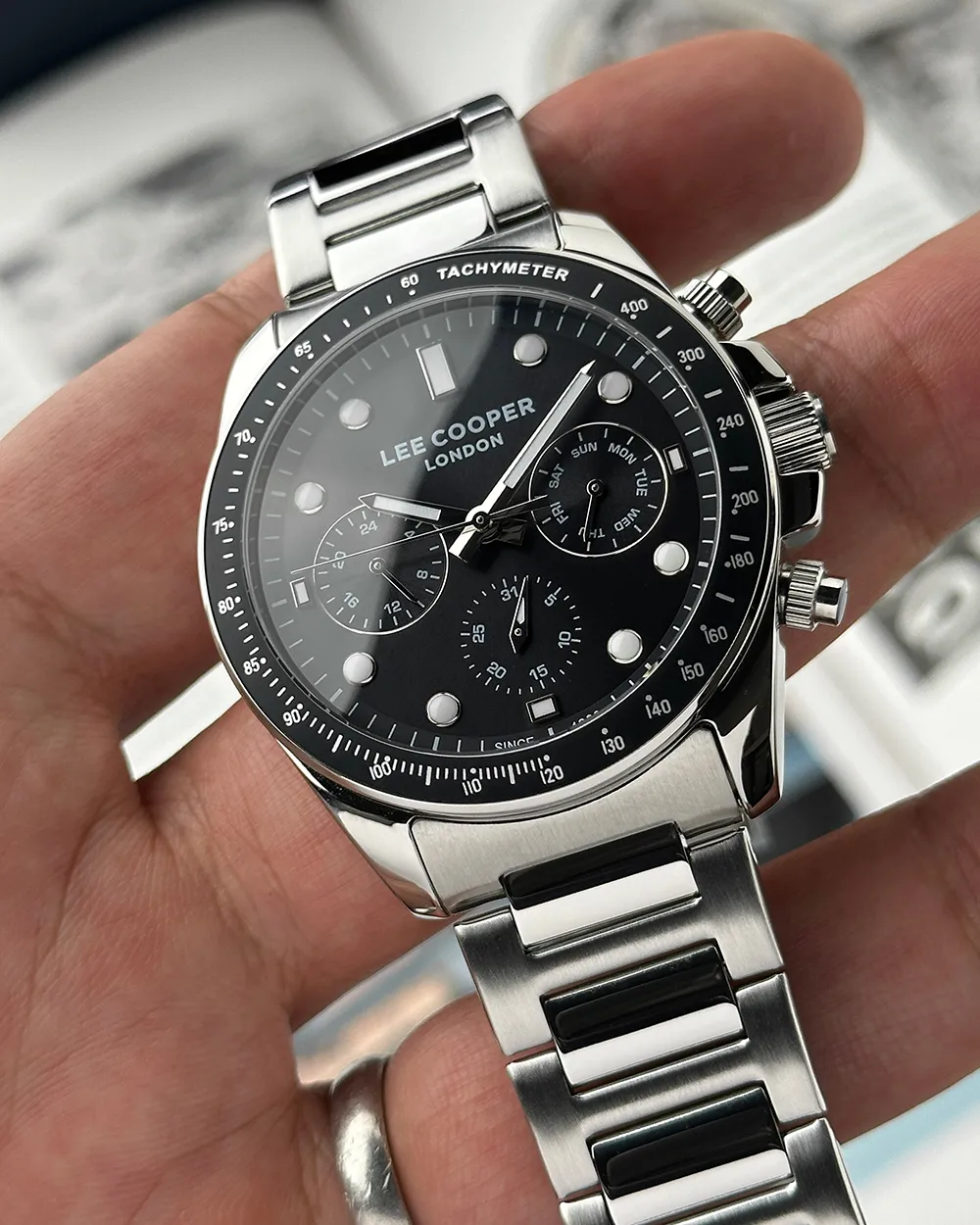 ساعت اورجینال لیکوپر مردانه مدل Lee Cooper LC08215-350 - Image 2