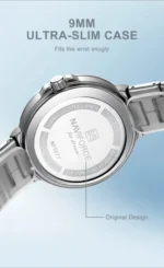 ساعت زنانه نیوی فورس مدل Naviforce NF5077 S/BE - Image 9