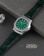 ساعت مچی مردانه پتک فیلیپ ناتیلوس چرمی سبز Patek Philippe - Image 2